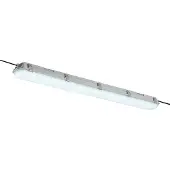 Arcchio Rao LED-våtrumslampa, 121,5 cm, Vitt / opal, Badrum, Syntetmaterial, Modern, Spotlight badrum