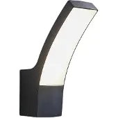 LINDBY Utomhusbelysning , Ilvita, Svart, Balkong, Aluminium, Modern