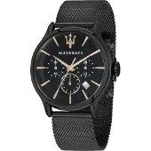 Maserati R8873618006 Epoca Herrkronograf med svart urtavla