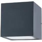 LUCANDE Utomhusbelysning , Merjem, Grå, Balkong, Aluminium, Modern