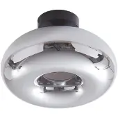LINDBY Taklampa Zehra , dimbar, Svart, Hall, Glas, Modern, Taklampa
