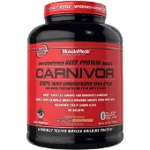 Musclemeds , Carnivor, Bioingenjörerad Beef Protein Isolat, Choklad Peanutsbutter, 4,14 lbs (1,876 g)