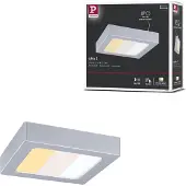 Paulmann Abia 71297 LED-panel 9.5 W Varmvit Krom (matt)