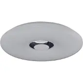 Näve LED taklampa Nashville, dimbar, Vitt / opal, Sovrum, Aluminium / grå / zink, Modern, LED-taklampa