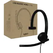 Logitech H570e Wired Usb-a On-ear Certified Microsoft Teams Monohörlurar