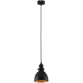 LINDBY Hänglampa Jasminka , dimbar, Svart, Kök, Metall, Modern, Pendellampa