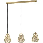 Eglo Hänglampa Stype, dimbar, Mässing / guld, Vardagsrum / matsal, Metall, Pendellampa
