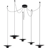 LINDBY Pendellampa Norvind , dimbar, Svart, Vardagsrum / matsal, Metall, Modern
