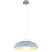 Globo Hänglampa Lowe, dimbar, Blå, Vardagsrum / matsal, Metall, Modern, Pendellampa