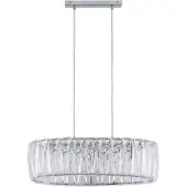 LINDBY Hänglampa Sofia , dimbar, Genomskinlig / transpare, Vardagsrum / matsal, Syntetmaterial, Modern, Pendellampa