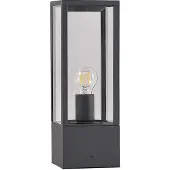 LINDBY Pollare Peldar , dimbar, Svart, Aluminium / grå / zink, Modern, Utomhuslampa