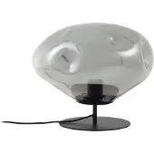 LINDBY Bordslampa , Lelia, Grå, Matsal, Glas, Design