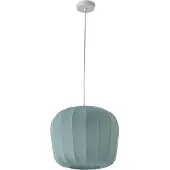 LINDBY Taklampa , Helin, dimbara, Blå, Matsal, Tyg / textil, Modern