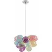 LUCANDE Taklampa , Diborah, dimbara, Flerfärgad, Vardagsrum, Glas, Design