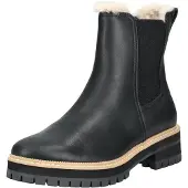 Toms Bennet Nubuck Damkängor Svarta Kängor