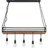 LINDBY Taklampa , Kirista, dimbara, Svart, Vardagsrum, Metall, Vintage / retro