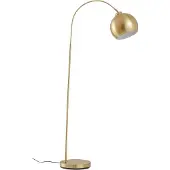 LINDBY Golvlampa , Moisia, Guld / mässing, Vardagsrum, Metall, Modern