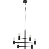 LUCANDE Taklampa , Aidas, dimbara, Svart, Matsal, Metall, Modern
