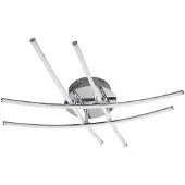 LINDBY LED taklampa Yael , Förkromad / silver, Kök, Metall, Modern, LED-taklampa