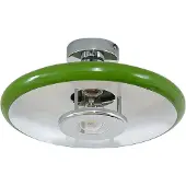LINDBY Taklampa Branford , dimbar, Grön, Vardagsrum / matsal, Metall, Vintage, Taklampa