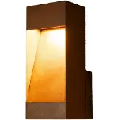Konstsmide Rho 7359-970 Utomhusväggbelysning EEK: F (A - G) LED 8 W Rostfärgad