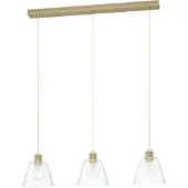 Eglo COPLEY långbordslampa 3xE27 L900 guld/klart