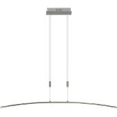 LINDBY Pendellampa Phillie , dimbar, Aluminium / grå / zink, Vardagsrum / matsal, Metall, Modern