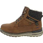 Mustang Boots med snörning 'Maril' konjak / svart