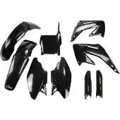 Ufo Honda Cr 125/250 2004-2004 Hokit102f-001 Fork Protectors & Plastkit