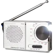 Caliber HPG311R bärbar fickradio FM