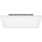 Arcchio LED panel Lysander , dimbar, Vitt / opal, Arbetsrum / kontor, Aluminium / grå / zink, Modern, LED-panel