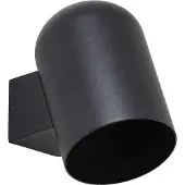LINDBY Vägglampa utomhus Lupil , dimbar, Svart, Aluminium / grå / zink, Modern, Utomhusvägglampa