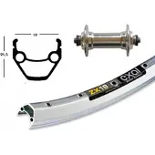 Exal Zx 19 28´´ Qr V-brake Framhjul