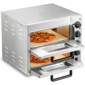 Vevor Kommersiell bänkpizzaugn Elektrisk pizzaugn för 35,6 cm pizza inomhus