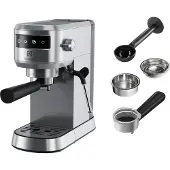 Electrolux 910 003 708 E6EC1-6ST, Espressomaskin, 1 l, Malat kaffe, 1450 W, Rostfritt stål