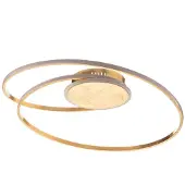 LINDBY Taklampor , Dorle, dimbara, Guld / mässing, Vardagsrum, Metall, Modern