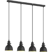 LINDBY Taklampa , Jasminka, dimbara, Svart, Kök, Metall, Industristil