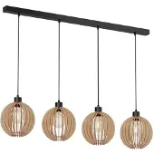 Envostar Taklampa , Clay, dimbara, Trä, Hall, Trä, Skandinavisk