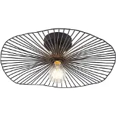 LINDBY Taklampa Ruota , dimbar, Svart, Vardagsrum / matsal, Metall, Vintage, Taklampa