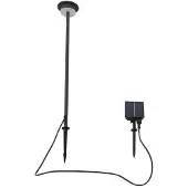 LINDBY Utomhusbelysning , Lyris, Svart, Aluminium, Modern