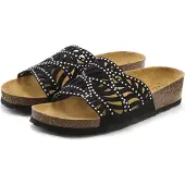 LASCANA Pantolette svart / transparent