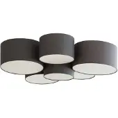 LINDBY Taklampa Maureka , dimbar, Svart, Vardagsrum / matsal, Textil / tyger / siden, Modern, Taklampa