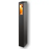LUCANDE Utomhusbelysning , JENKE, Svart, Terrass, Metall, Modern