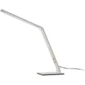 LUCANDE Bordslampa , Nicano, dimbara, Metallisk, Arbetsrum / hemkontor, Metall, Modern