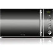 Caso MG20 Ceramic menu 2 in 1 Mikrovågsugn Rostfritt stål, Svart 800 W Timerfunktion