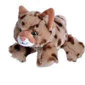 Wild republic Bobcat Plysch Gosedjur Plyschleksakspresenter fr barn HugEMS 7 tum