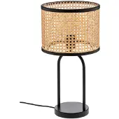 LINDBY Bordslampa Yaelle , Ljust trä, Vardagsrum / matsal, Trä, Skandinavisk, Bordslampa