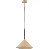 LINDBY Hänglampa Clarine , dimbar, Creme / bärnsten, Vardagsrum / matsal, Metall, Modern, Pendellampa