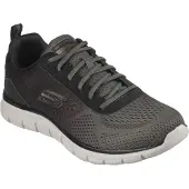 SKECHERS 232399/olbk Track-ripkent Herr Snörskor Oliv/svart/mörk Natur