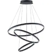 Arcchio Taklampa , Albiona, dimbara, Svart, Vardagsrum, Metall, Modern